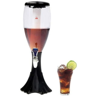  Mimosa Tower, 3L/100oz Mimosa Tower Dispenser with Ice Tube and  LED Light, Tabletop Beer Dispenser (Model 2) : Industrial & Scientific