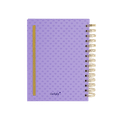 thumbnail image 2 of Libreta de Notas Bonita LuckyLy, Notebook Pasta Dura, Mod. Penny lila 224 páginas, 2 of 8