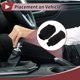 thumbnail image 3 of Protector de pomo de cambio de coche universal Unique Bargains, cubierta de pomo de cambio, cubierta de freno de mano, cubierta de pomo de cambio de felpa negra, 3 of 6