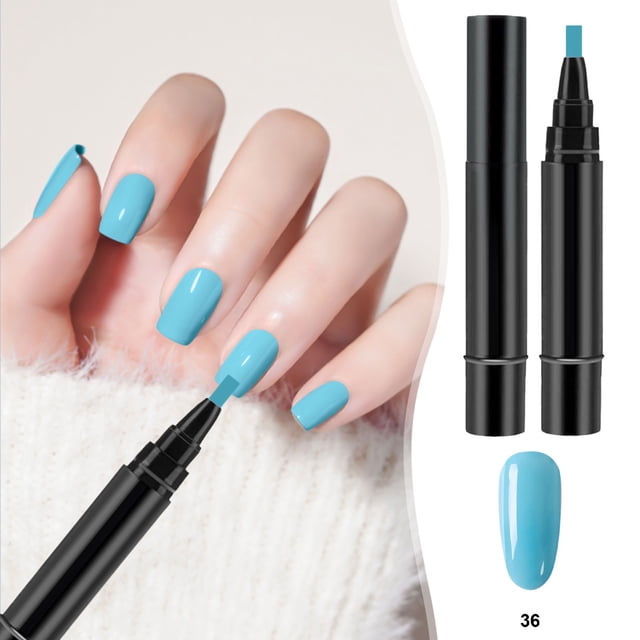Pincel para esmalte de uñas en gel, para manualidades, para dibujo, para manicura, con LED, 8 ml