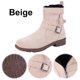 thumbnail image 5 of Botas Vaquera para Mujer Cortas Informales Todas Combinadas Cómodas Mujeres Y Niñas, 5 of 9