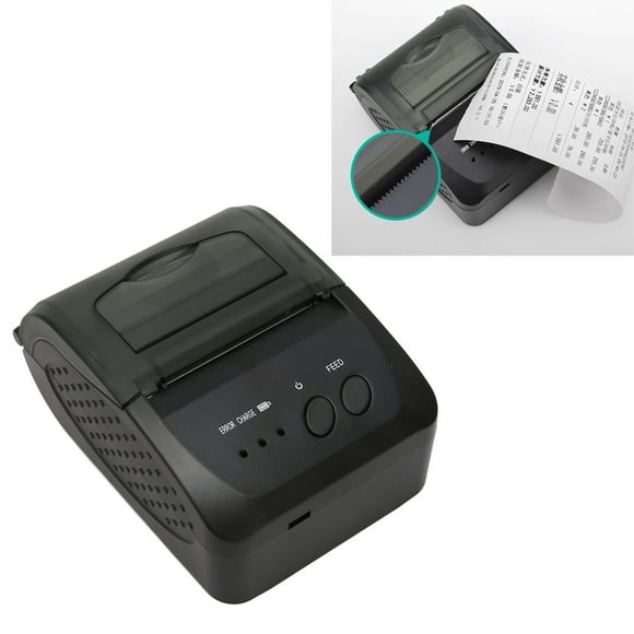 Thermal Printer, USB Interface 90mm/s Shipping Label Printer 58mm for Logistics