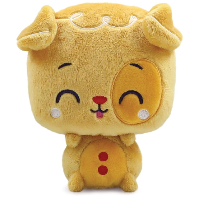 Pan de jengibre de invierno con forma de animal de peluche GUND Drops Ginny Ginger, 15 cm