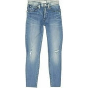 New Lucky Brand Womens Ocean Ct Blue Bridgette Skinny Jeans Sz US 10 / 30, 7102-4M
