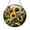 Acrylic 3.5 Inch, variant on Sunflower Stained Glass Style Suncatcher Window Decor, Garden Art Design, Decorative Glass Style Window Hanging for Cheerful Home Interior