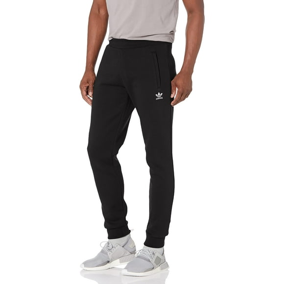 adidas Originals Men's Adicolor Essentials Trefoil Joggers, Black, Medium