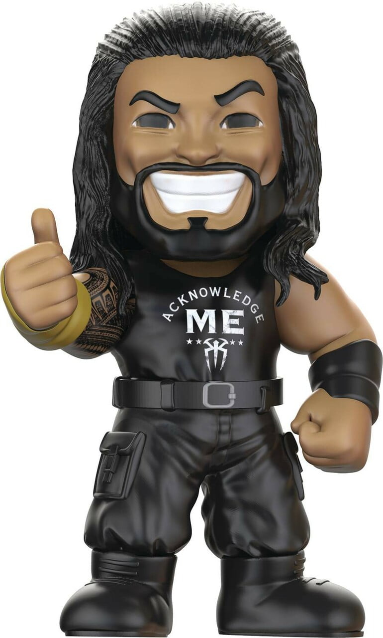 BRAND NEW WWE Mini-Stretch Wrestling Action Figures Roman Reigns 