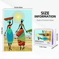 thumbnail image 4 of Kll African Women In Mountain Landscape - 300 Piece Jigsaw Puzzle For Adult And Teenagers Family Educational Game Toys 300pcs, 4 of 9