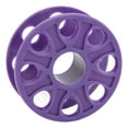 thumbnail image 3 of Diving Finger Spool, 8 Round Holes Finger Reel Easy To Operate Durable Portable  for Cave Diving Pink,Purple,Yellow, 3 of 7