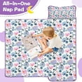 thumbnail image 4 of Pioneer Flower Floral Print Pattern Toddler Nap Mats for Kids Preschool,Sleeping Mat Bag or Kids,Toddler Sleeping Bag,Toddler Nap Mat or Daycare, 4 of 6