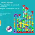 thumbnail image 5 of Bloques de construcción con tobogán de bola de pista de catapulta intercambiable, laberinto tridimensional, ensamblaje de tuberías, juguetes de educación temprana para niños, 5 of 5