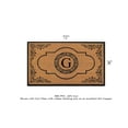 thumbnail image 5 of A1 Home Collections LLC X-Large Abrilina Entry Mat 36" X 72" Coir Doormat Front Door Mats Monogrammed, 5 of 9