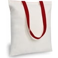 thumbnail image 1 of ARRIBADiseño 5 | 12 | 24 | 48 | Paquete de 192 bolsas económicas de algodón, bolsas de tela ligeras, medianas y reutilizables para la compra de comestibles, adecuadas para bricolaje, publicidad, promo, 1 of 4