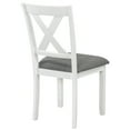 thumbnail image 3 of Yesurprise 6-Piece Table Chair Set Rectangular Trestle Table with Upholstered Chair Bench for Dining Room Kitchen, 3 of 8