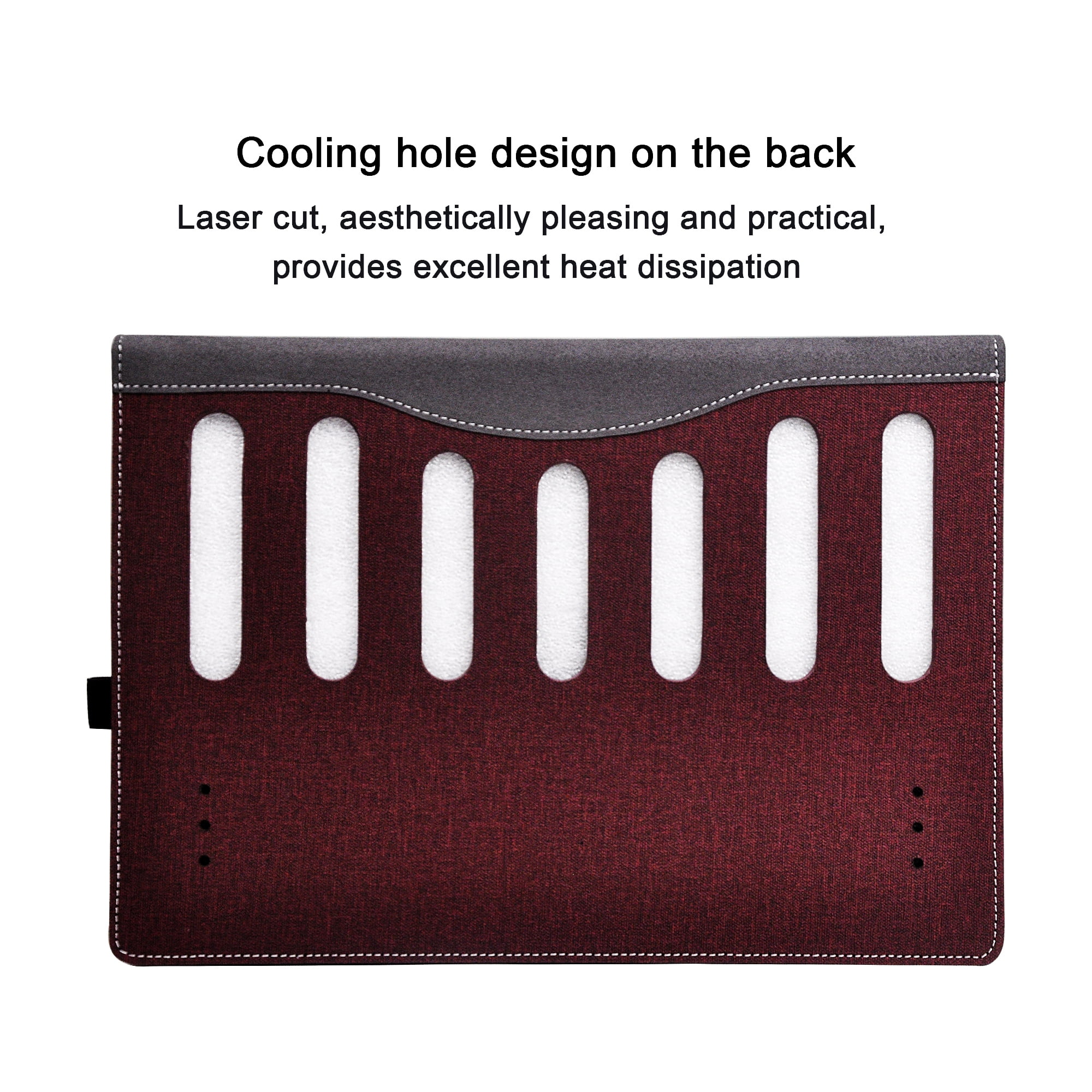 Laptop Case Cover for 14 inch Lenovo Yoga 9 2-in-1 14IMH9 & Yoga 9i 2-in-1 14'' Gen9[Not for Yoga Pro 9 series] ,PU Leather Notebook PC Protective Sleeve with Pen holder