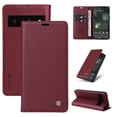 thumbnail image 2 of Funda para Google Pixel 6 Pro Estuche de Cuero PU Tipo Cartera con Ranuras para Tarjetas y Cierre Magnético, 2 of 5