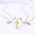 thumbnail image 3 of BFF Necklace for 2-Daisy Best Friend Necklace Friendship Necklace Best Friends Forever Necklaces Valentines Day Gifts, 3 of 6
