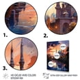 thumbnail image 3 of Designart "Islam Art Mosque form I" Religion & Spirituality Floater Framed Canvas Print, 3 of 7