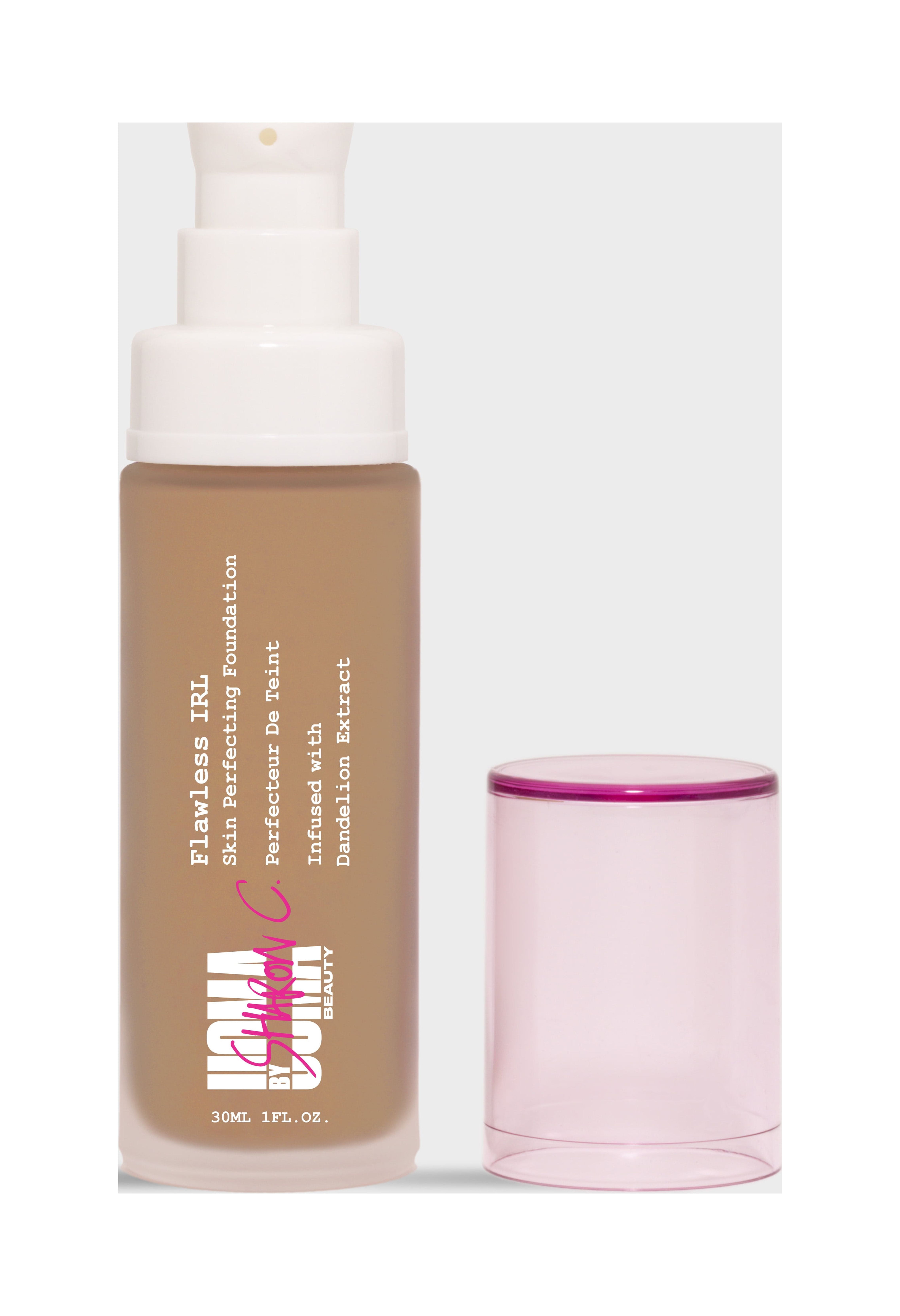 (3 pack) Uoma by Sharon C, Flawless IRL Skin Perfecting Foundation Honey Honey T3
