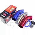 thumbnail image 1 of Universal 76mm Aluminum Air Intake Pipe For Cold Air Inlet 3inch Duct Tube Kit With 63mm To 76mm Rbber Hose, 1 of 1