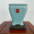 thumbnail image 2 of Beautiful and Elegant Oriental Chinese Style Resin Flower Pot with Exquisite Imitation Ceramic Design and Functional Breathable Drainage System - Ideal for Home Decor and as a Thoughtful, 2 of 7