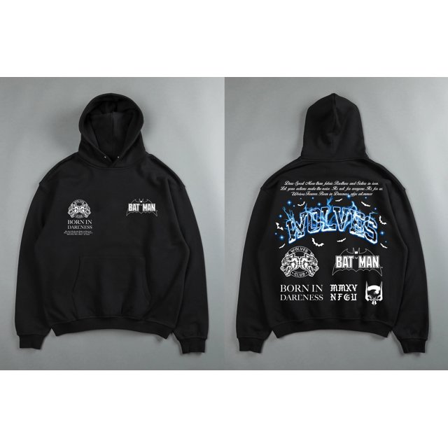 Zhcth Store-Sudadera con capucha de Inaka para hombre y mujer, conjunto de firma IP, sudadera de forro polar de gran tamaño, talla estadounidense
