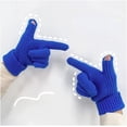 thumbnail image 5 of Kukuzhu Womens Girls Touchscreen Texting Knit Winter Gloves Cute Aesthetics Winter Warm Wrist Length Mittens, 5 of 7
