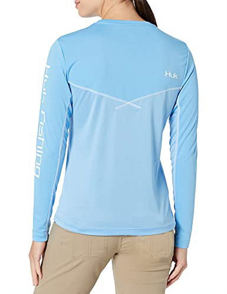 30% Off HUK Ladies Icon Long Sleeve Performance Shirt--Pick Color/Size-Free  Ship