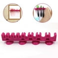 thumbnail image 1 of 15 Holes Toothbrush Towel Makeup Brush Holder Organizer Air Drying Storage Rack, 1 of 9