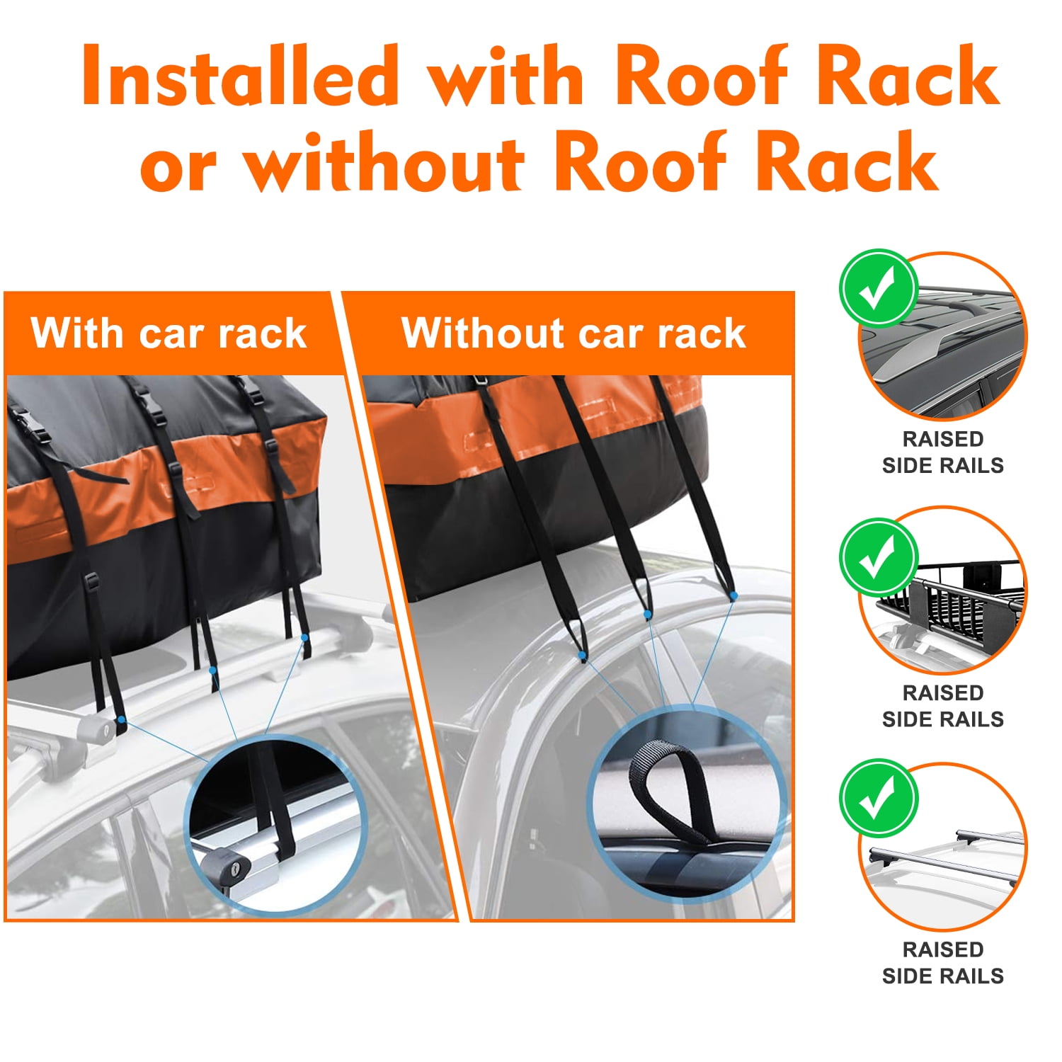 Fivklemnz car roof bag instructions sale