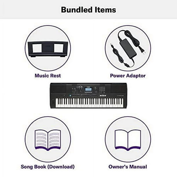 Yamaha PSR-EW425 Digital Music Piano: 76-Key High-Level Portable