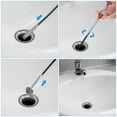 thumbnail image 6 of Drain Clog Remover Tool 3 m Stainless Steel Clog Remover & 3pcs PP Clog Remover Blue, 6 of 6
