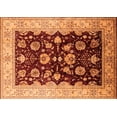 thumbnail image 1 of Ahgly Company Indoor Rectangle Oriental Orange Industrial Area Rugs, 5' x 8', 1 of 4
