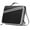 Black, variant on MoKo Zipper Binder, 3 in 3 Ring 600 Sheet Capacity Binder Organizer with Shoulder Strap, School Supplies, Black