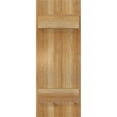 thumbnail image 5 of 10 3/4"W X 28"H Timbercraft Two 5 3/8" Boards Joined Board-N-Batten Shutters, Rough Sawn Western Red Cedar (Per Pair), 5 of 13