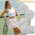 thumbnail image 6 of KUIFORTIRed Cherry Women's Active Athletic Skort Soft Breathable High Waisted with Pockets Inner Shorts Fashion Golf Clothes Athletic Outfits for Running Tennis Golf Workout Sports, 6 of 7