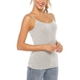thumbnail image 2 of Txlixc - Camiseta sin mangas básica para mujer, con tirantes finos, camisetas interiores ajustables para yoga Txlixc Moda, 2 of 6