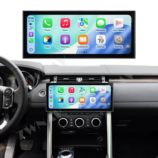 ZWNAV 15.8 inch Android 15 Car Radio For Land Rover Discovery 5 2016-2017 HD Multimedia Video Player Navigation GPS DVD 4G DSP Stereo Bluetooth
