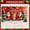 2A, variant on Red Theme Christmas Banner Santa Claus Design Xmas Display Reindeer Pattern Christmas Tree Decor Holiday Backdrop for Christmas Party Indoor Celebration Family Event