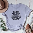 thumbnail image 4 of Eddie Munson Stranger Things T-Shirt Vintage Letter Print All Men Should Apologise T Shirt O Neck Women Summer Tees, 4 of 4