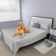 thumbnail image 6 of Easy-Going 100% Waterproof Dog Bed Cover Non-Slip Sofa Cover, Light Gray, 52 x 82 in, 6 of 7