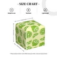 thumbnail image 4 of Yiaed Various Lemons Print Tissue Box Cover, PU Leather Decorative Organizer for Tabletop, Bathroom, Car, Office Creative Decorative, 4 of 7