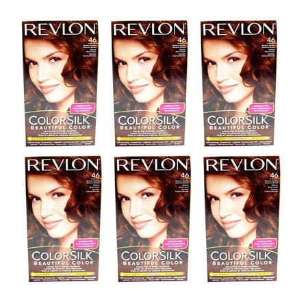 Revlon Hair Color Medium Golden Chestnut Brown 46 Pack Of 6