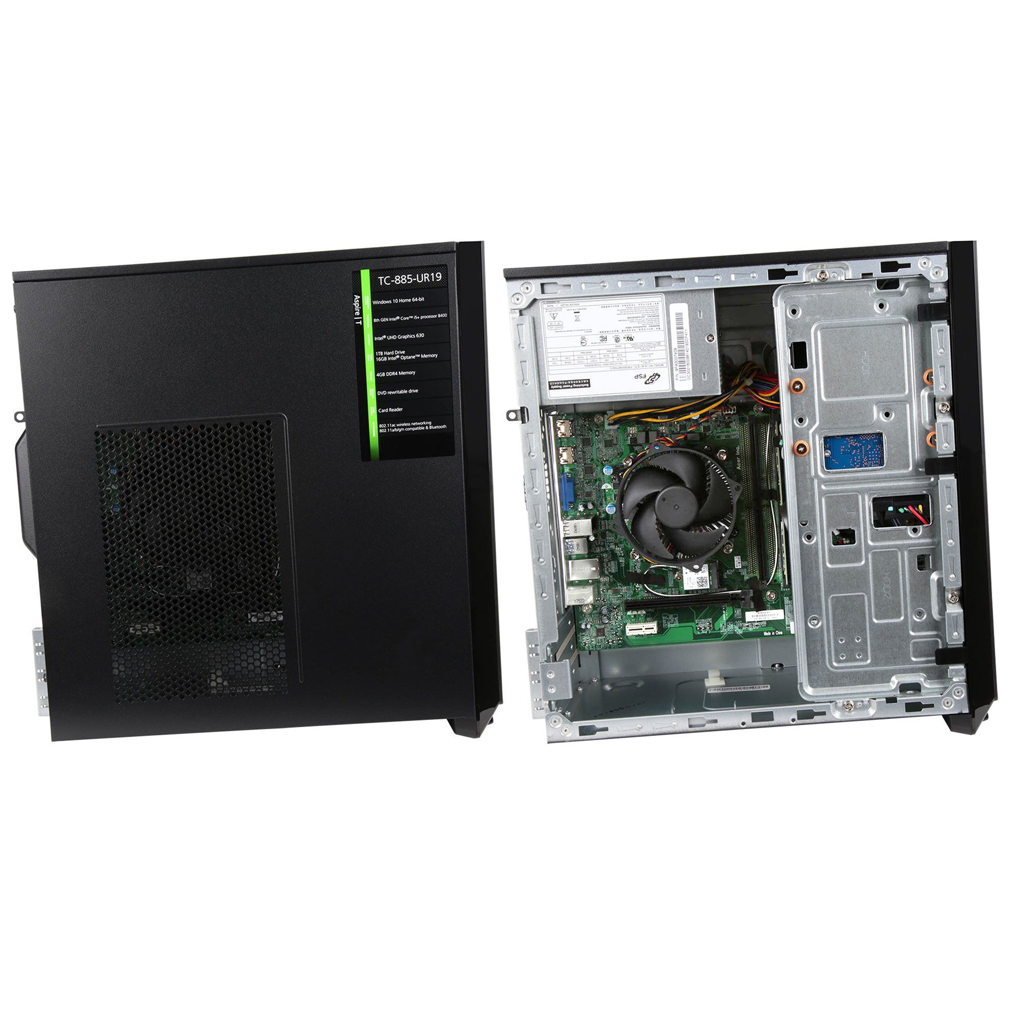 Windowsデスクトップ acer Corei5 8400 16GB 256GB Acer Aspire TC-885-ACCFLi5 Desktop, 8th Gen Intel Core i5