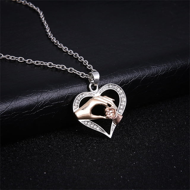 Hot6sl Liquidación de Ahorros de Verano Collar para Mamá y Bebé, Regalo para Eldía de La Mamá