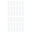thumbnail image 3 of Miangastore 200 Pcs Curtain Straight Roller Plastic Slide Smoothly For Offices, 3 of 9