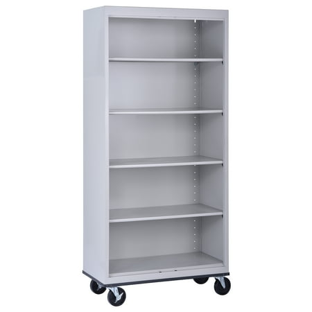 Elite Series Welded Mobile Bookcase