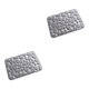 thumbnail image 4 of Injueey Alfombrilla de baño con relieve para ducha, absorbente, lavable, antideslizante, para ancianos, accesorios para lavabo, color gris, 40 gris 40*60 2Conjunto, 4 of 6