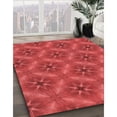 thumbnail image 3 of Ahgly Company Machine Washable Indoor Rectangle Transitional Red Area Rugs, 7' x 10', 3 of 7