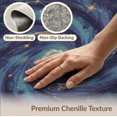 thumbnail image 6 of ODIKA 8'x10' Washable Area Rug Nebula Starry Vortex Meteorite Astrology Uranus Themed Galaxy Flowing Dynamic for King Size Bedroom Under Bed, Master Suite, Non-Shedding, Easy Care, 6 of 7